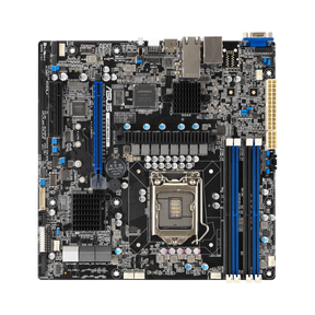 ASUS P12R-M/10G-2T Intel C252 Chipset Socket LGA-1200 Micro ATX Server Motherboard — Being Shipped