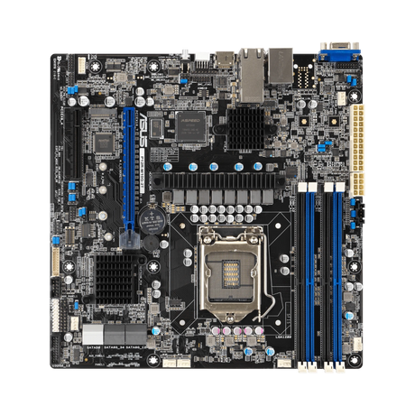 ASUS P12R-M/10G-2T Intel C252 Chipset Socket LGA-1200 Micro ATX Server Motherboard — Being Shipped