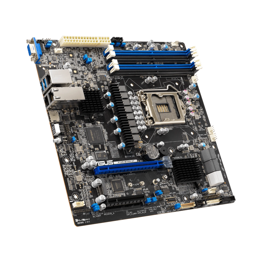 ASUS P12R-M/10G-2T Intel C252 Chipset Socket LGA-1200 Micro ATX Server Motherboard — Being Shipped