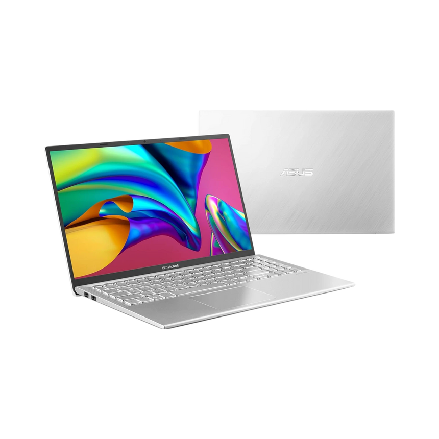 ASUS VivoBook S15 S512 Thin & Light 15.6" Laptop, Intel Core i7-8565U, 8GB DDR4 RAM, 256GB SSD + 1TB HDD (Silver Metal) — Being Shipped