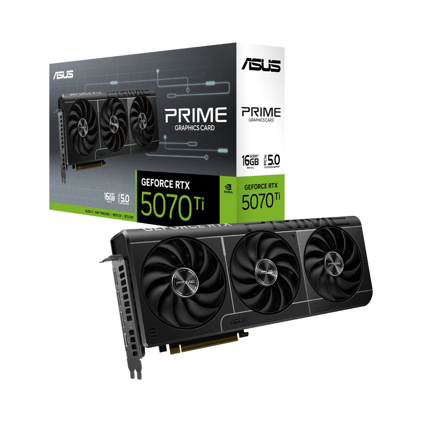 ASUS GeForce RTX 5070 Ti PRIME Graphics Card — Being Shipped