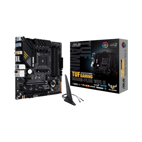 ASUS TUF GAMING B550M-PLUS WIFI II AM4 Micro-ATX Motherboard — Being Shipped