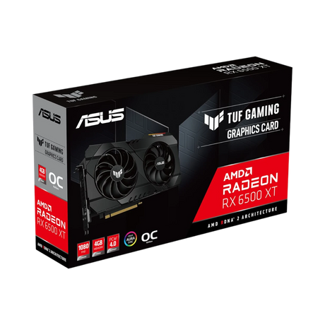 ASUS TUF Gaming AMD Radeon RX 6500 XT OC Edition Graphics Card — Being Shipped