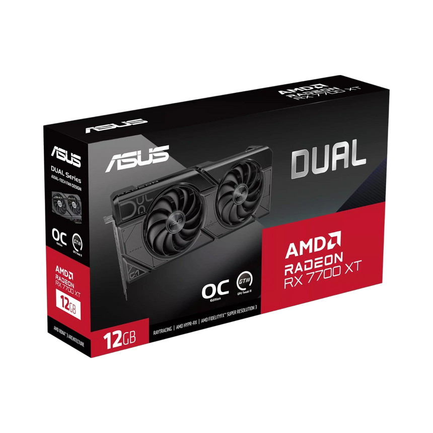 ASUS Radeon RX 7700 XT Dual OC Graphics Card — Being Shipped