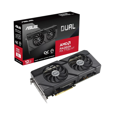 ASUS Radeon RX 7700 XT Dual OC Graphics Card — Being Shipped