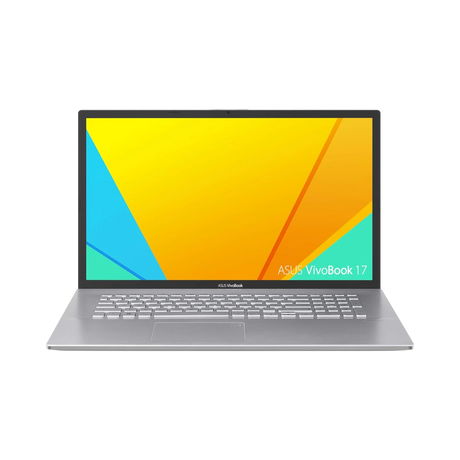 ASUS VivoBook 17 F712DA Thin & Light 17.3" Laptop, Intel Core i5-8265U, 8GB DDR4 RAM, 128GB SSD + 1TB HDD (Transparent Silver) — Being Shipped