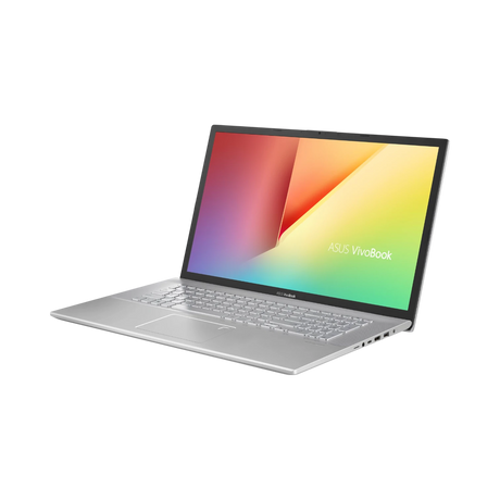 ASUS VivoBook 17 F712DA Thin & Light 17.3" Laptop, Intel Core i5-8265U, 8GB DDR4 RAM, 128GB SSD + 1TB HDD (Transparent Silver) — Being Shipped