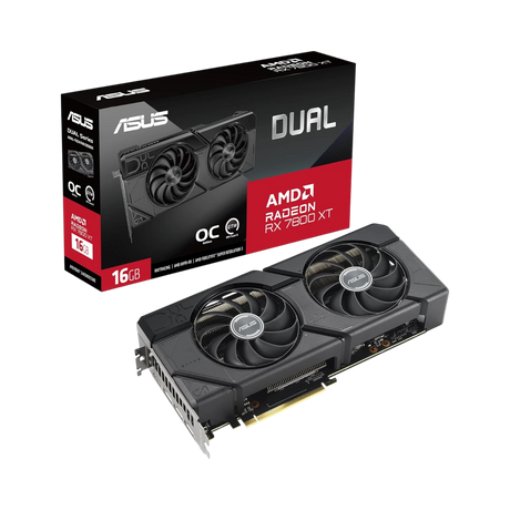ASUS Radeon RX 7800 XT Dual OC Graphics Card — Being Shipped