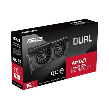 ASUS Radeon RX 7800 XT Dual OC Graphics Card — Being Shipped