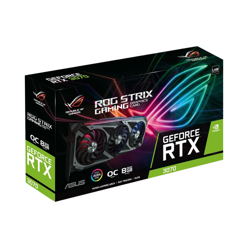 ASUS ROG Strix NVIDIA GeForce RTX 3070 V2 OC Edition Gaming Graphics Card — Being Shipped