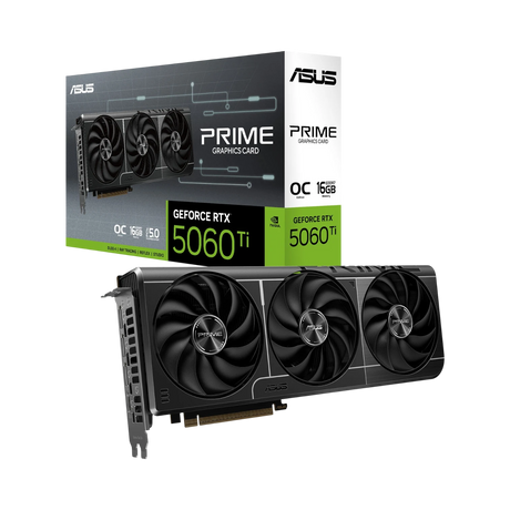 ASUS GeForce RTX 5060 Ti PRIME OC 16GB Graphics Card — Being Shipped