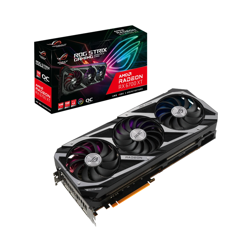 ASUS ROG Strix AMD Radeon RX 6700 XT OC Edition Gaming Graphics Card — Being Shipped
