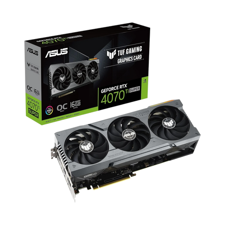 ASUS GeForce RTX 4070 Ti SUPER TUF Gaming OC Graphics Card — Being Shipped