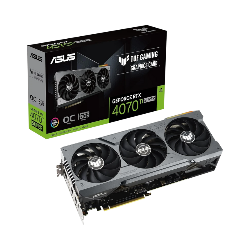 ASUS GeForce RTX 4070 Ti SUPER TUF Gaming OC Graphics Card — Being Shipped