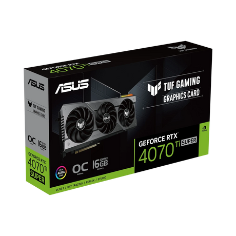 ASUS GeForce RTX 4070 Ti SUPER TUF Gaming OC Graphics Card — Being Shipped