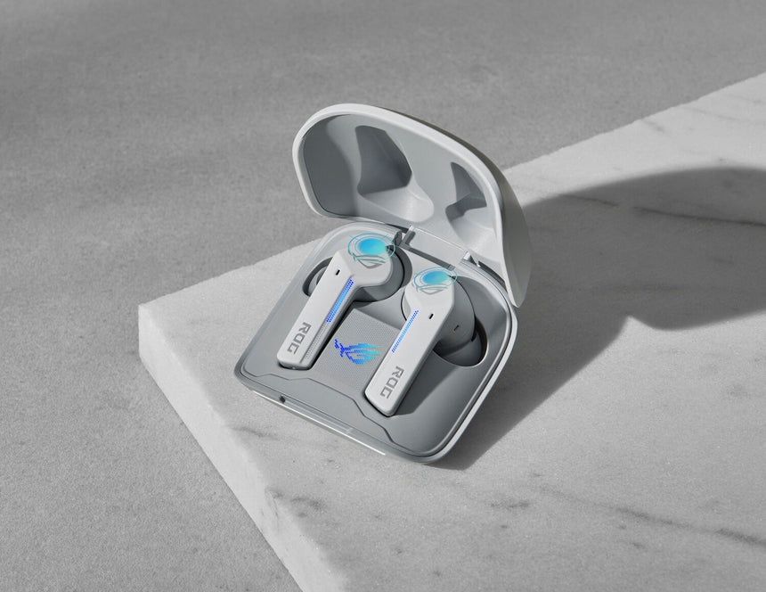 ASUS Republic of Gamers Cetra True Wireless Gaming In-Ear Headphones (Moonlight White) — Being Shipped