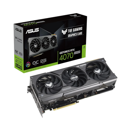ASUS GeForce RTX 4070 SUPER TUF Gaming OC Graphics Card — Being Shipped
