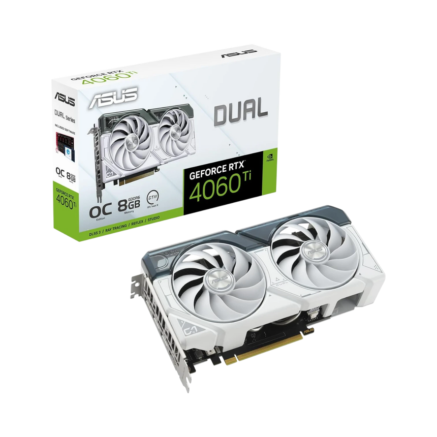 ASUS GeForce RTX 4060 Ti Dual White OC 8GB Graphics Card — Being Shipped