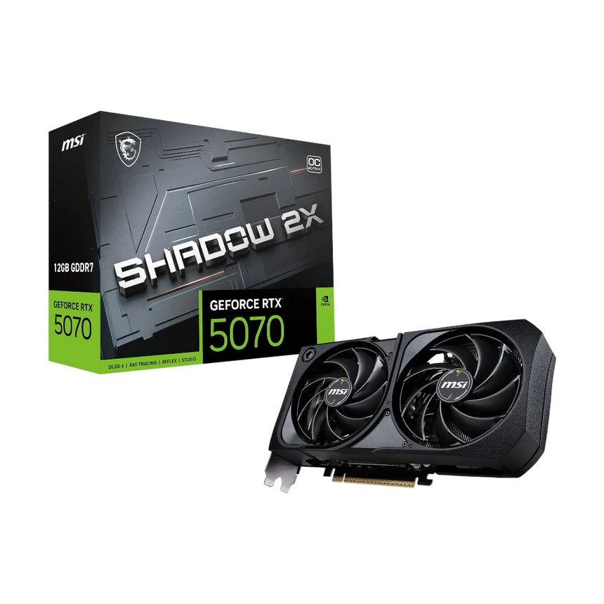 MSI GeForce RTX 5070 SHADOW 2X OC Graphics Card — Being Shipped