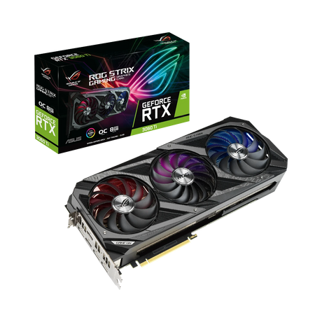 ASUS ROG Strix NVIDIA GeForce RTX 3060 Ti V2 OC Edition Gaming Graphics Card — Being Shipped