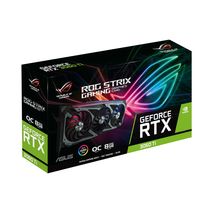 ASUS ROG Strix NVIDIA GeForce RTX 3060 Ti V2 OC Edition Gaming Graphics Card — Being Shipped