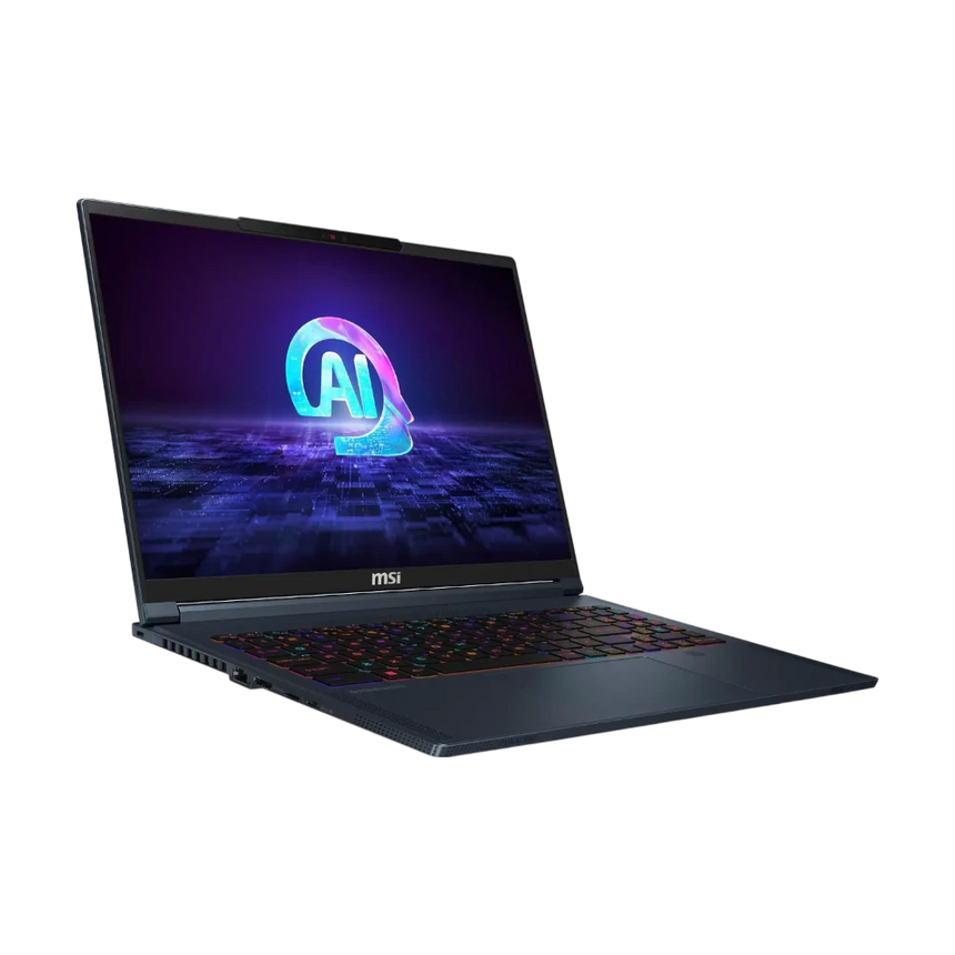 MSI Stealth 16 AI Studio A1V 16" Gaming Laptop, Intel Core Ultra 9 185H, 32GB RAM, 1TB NVMe SSD (Star Blue) — Being Shipped