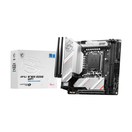 MSI MPG B760I EDGE WIFI LGA 1700 Mini-ITX Motherboard — Being Shipped