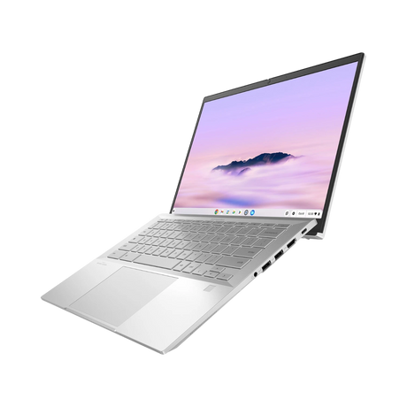 ASUS CX54 Chromebook Plus 14" Laptop, Intel Core Ultra 5 115U, 8GB RAM, 128GB SSD (Fog Silver) — Being Shipped