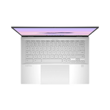 ASUS CX54 Chromebook Plus 14" Laptop, Intel Core Ultra 5 115U, 8GB RAM, 128GB SSD (Fog Silver) — Being Shipped