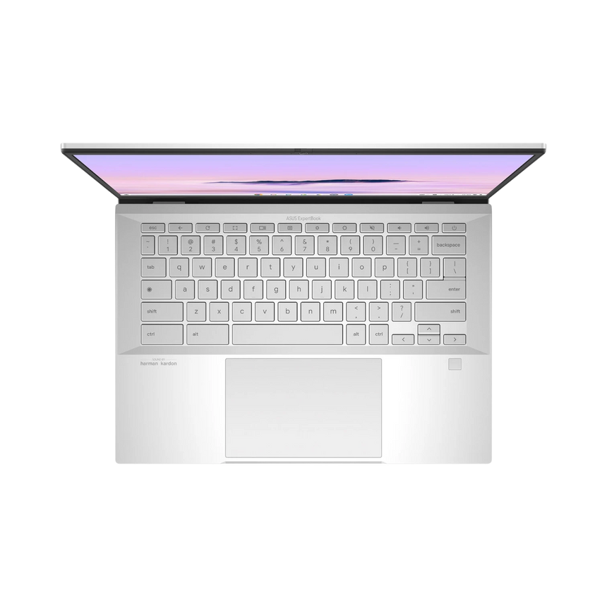 ASUS CX54 Chromebook Plus 14" Laptop, Intel Core Ultra 5 115U, 8GB RAM, 128GB SSD (Fog Silver) — Being Shipped