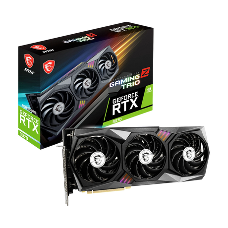 MSI GeForce RTX 3070 GAMING Z TRIO 8G LHR Graphics Card — Being Shipped