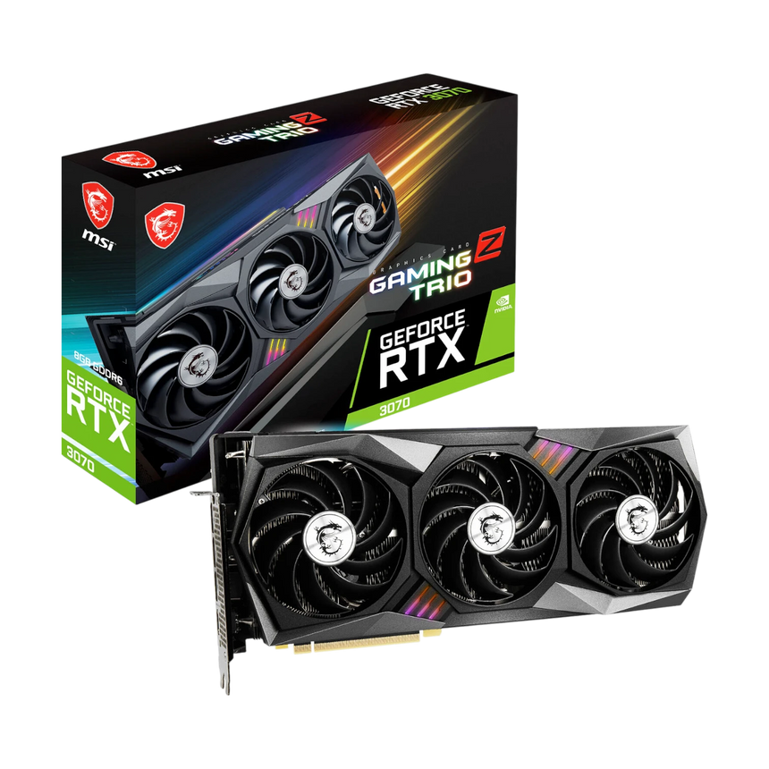 MSI GeForce RTX 3070 GAMING Z TRIO 8G LHR Graphics Card — Being Shipped