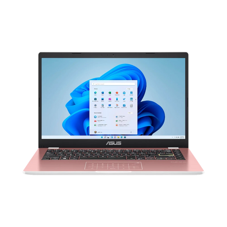ASUS E410 14" Laptop, Intel Celeron N4020, 4GB RAM, 64GB eMMC (Rose Gold) — Being Shipped