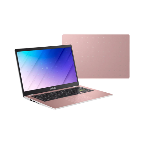 ASUS E410 14" Laptop, Intel Celeron N4020, 4GB RAM, 64GB eMMC (Rose Gold) — Being Shipped