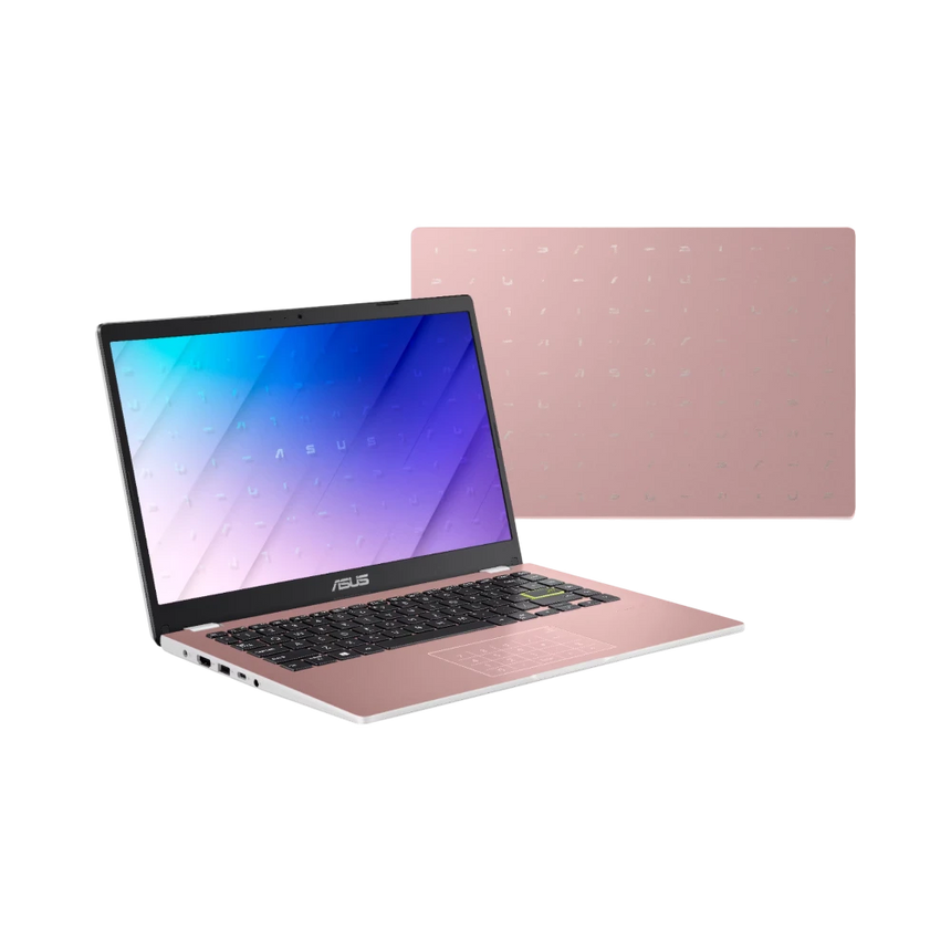 ASUS E410 14" Laptop, Intel Celeron N4020, 4GB RAM, 64GB eMMC (Rose Gold) — Being Shipped