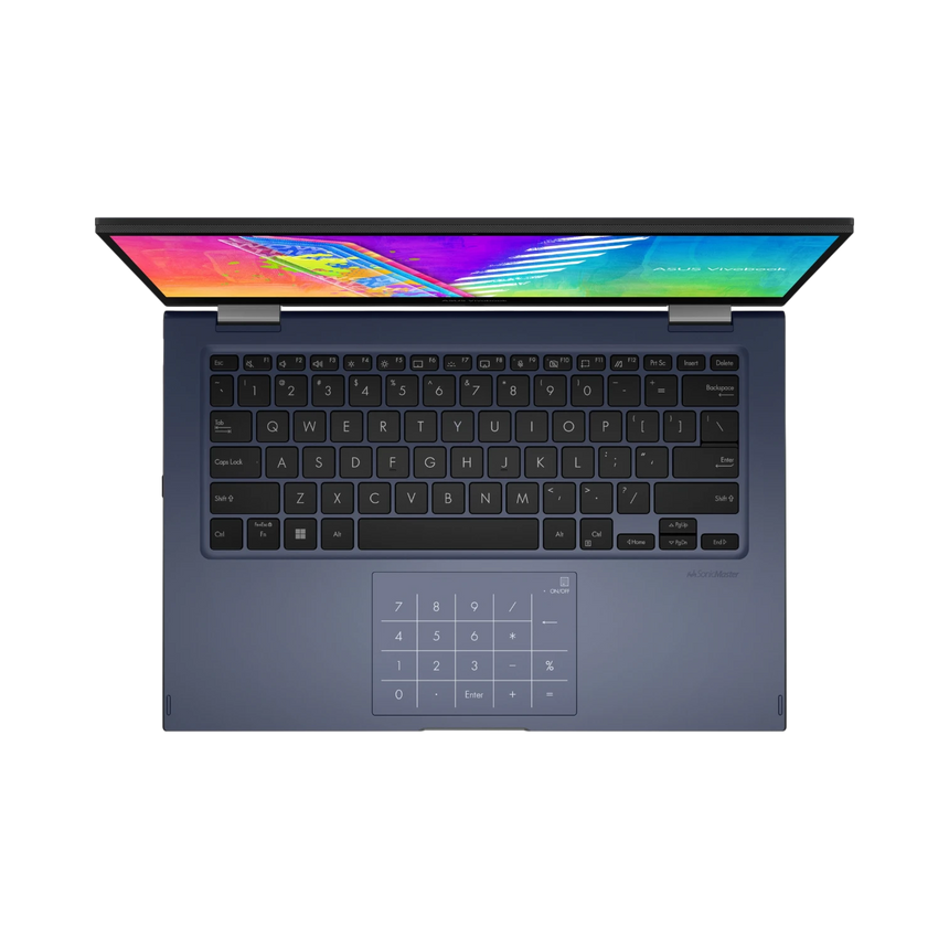 ASUS VivoBook Go 14 Flip Thin & Light 14" 2-in-1 Laptop, Intel Celeron N4500, 4GB RAM, 64GB eMMC — Being Shipped