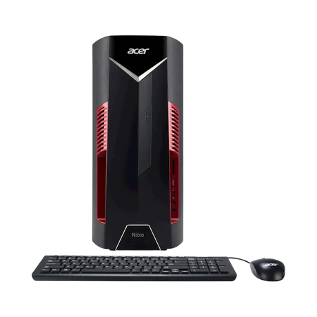 Acer Nitro 50 Tower Gaming Desktop Computer, Intel Core i5-9400F, NVIDIA GTX 1650, 8GB DDR4, 512GB SSD — Being Shipped