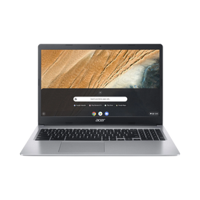 Acer Chromebook 315 15.6" Laptop, Intel Celeron N4020, 4GB RAM, 32GB eMMC (Pure Silver) — Being Shipped