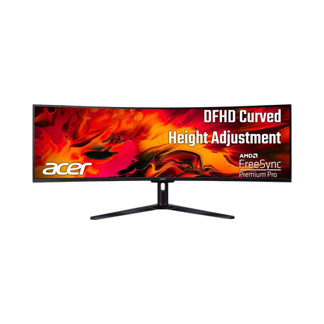 Acer EI491CR Sbmiipphx 49" 32:9 144Hz Dual FHD LED VA Ultrawide Curved Monitor — Being Shipped