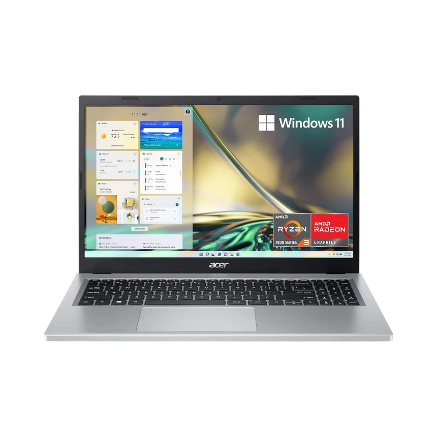 Acer Aspire 3 A315-24P-R7VH Slim 15.6" Laptop, AMD Ryzen 3 7320U, 8GB RAM, 128GB SSD — Being Shipped