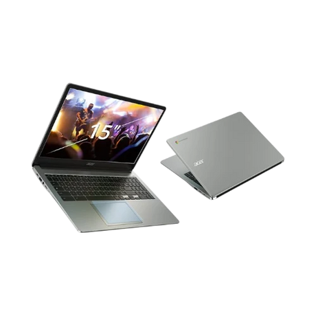 Acer Chromebook 315 CB315-4H-C2JF 15.6" Laptop, Intel Celeron N5100, 4GB RAM, 32GB Flash Memory (Pure Silver) — Being Shipped