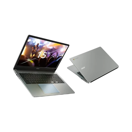 Acer Chromebook 315 CB315-4H-C2JF 15.6" Laptop, Intel Celeron N5100, 4GB RAM, 32GB Flash Memory (Pure Silver) — Being Shipped