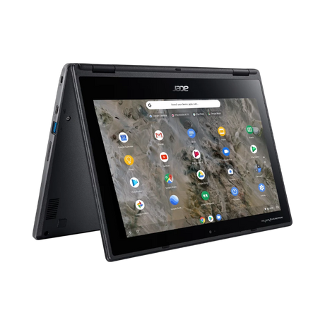 Acer Chromebook Spin 311 R721T-62ZQ 11.6" Touchscreen 2-in-1 Notebook, AMD A6-9220C, 4GB RAM, 32GB Flash Memory (Shale Black) — Being Shipped
