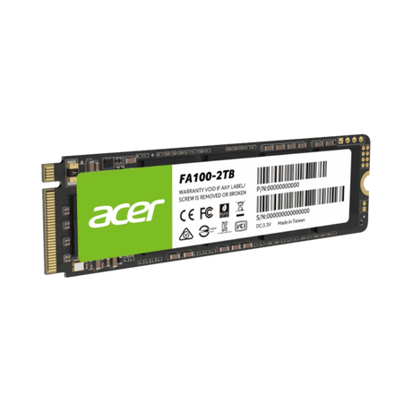 Acer FA100 2TB M.2 2280 NVMe Gen3 x4 Internal SSD — Being Shipped