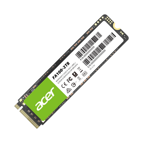 Acer FA100 2TB M.2 2280 NVMe Gen3 x4 Internal SSD — Being Shipped