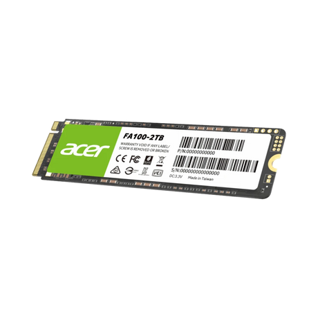 Acer FA100 2TB M.2 2280 NVMe Gen3 x4 Internal SSD — Being Shipped