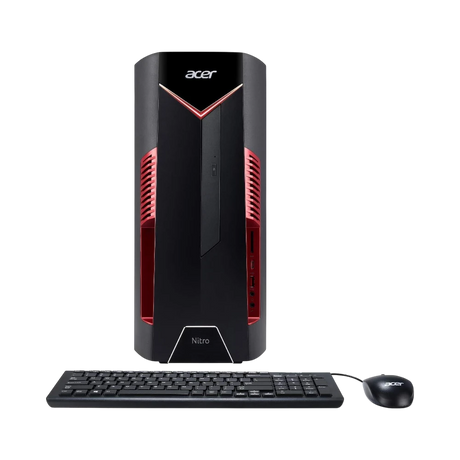 Acer Nitro N50-600-UD13 Tower Gaming Desktop Computer, Intel Core i7-8700, NVIDIA GTX 1060, 16GB DDR4 RAM, 256GB SSD — Being Shipped