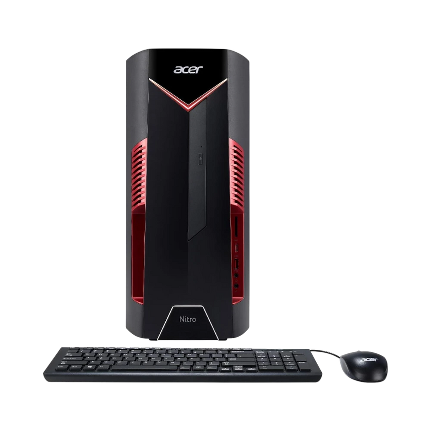Acer Nitro N50-600-UD13 Tower Gaming Desktop Computer, Intel Core i7-8700, NVIDIA GTX 1060, 16GB DDR4 RAM, 256GB SSD — Being Shipped