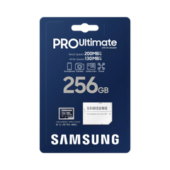 Samsung PRO Ultimate 256GB UHS-I microSDXC Card with SD Adapter — Being Shipped