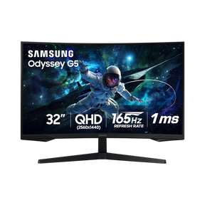 Samsung Odyssey G55C Series 32" 16:9 165Hz QHD VA Curved Gaming Monitor — Being Shipped